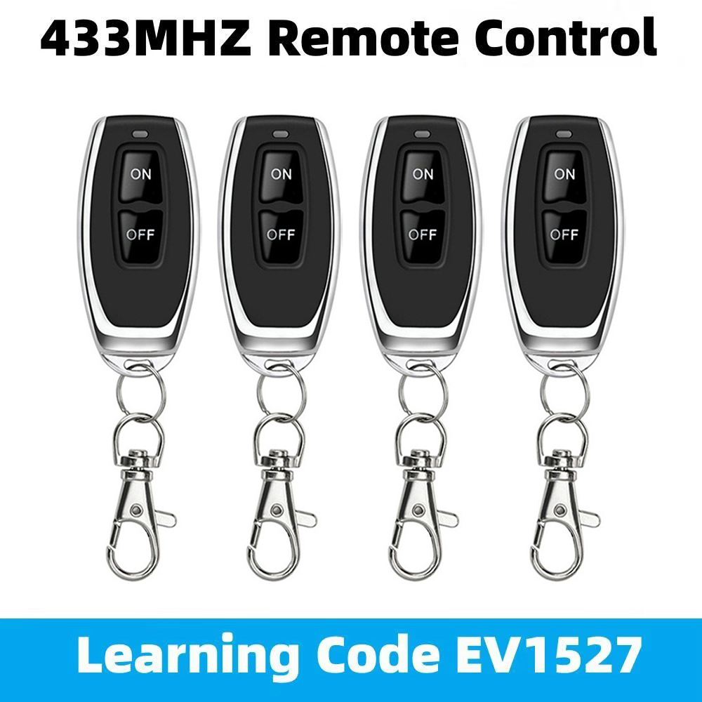 Smart Home Keyestudio - 433MHz 学習リモコン RF リモコン学習コード EV1527 スマートホーム送信機車のゲートガレージドア警報キー