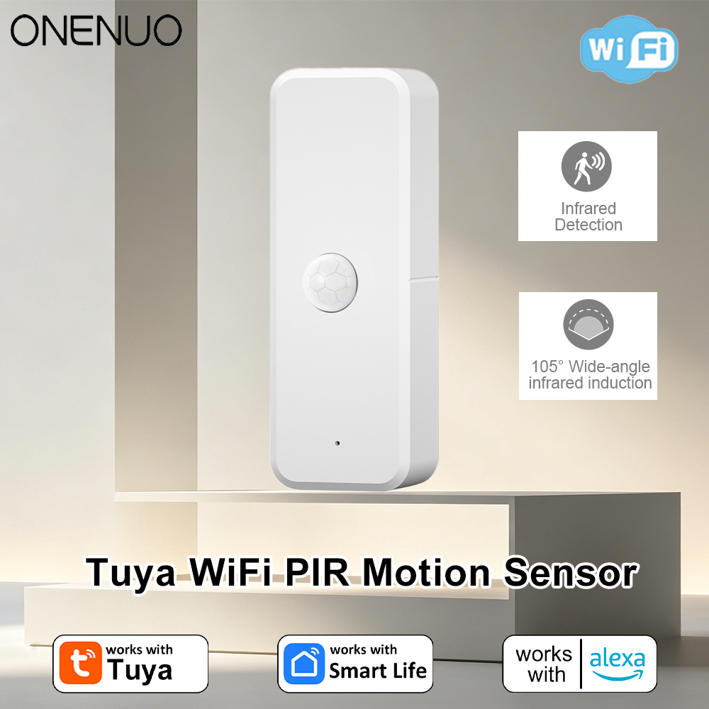 Smart Home Ikea - 新しいTuya WiFi PIRモーション検知器人体赤外線誘導センサーホームセキュリティアラームスマートライフAPPアラートはAlexaと連携します
