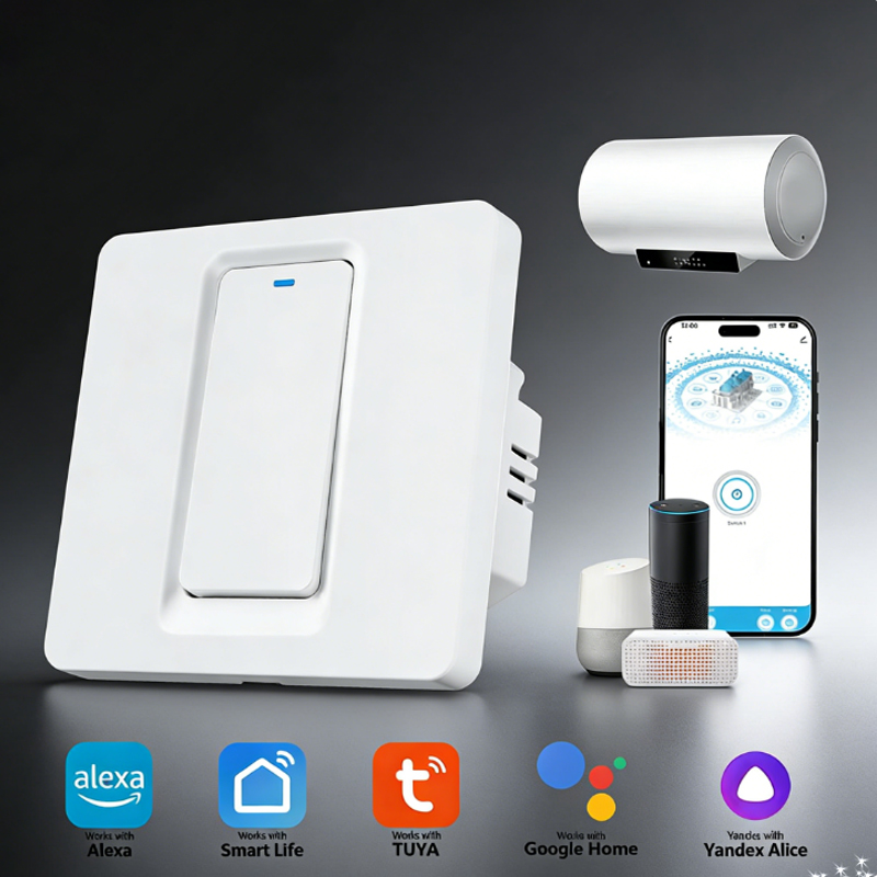 Smart Home Ikea - スマート給湯器スイッチ/WiFi&Bluetooth タッチコントロールは Alexa/Google Home/Smart Life APP