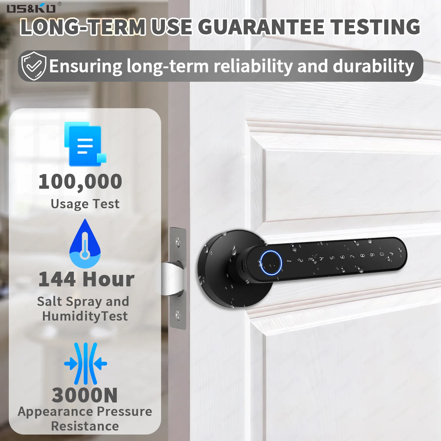 TTlockアプリ 指紋認証スマートロック RFIDカード  - Smart Home Keyestudio のレビューと価格