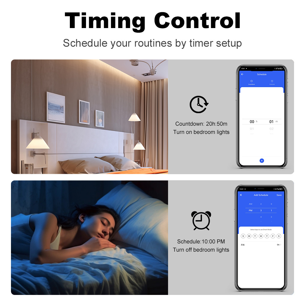 マンホットスマートzigbeeスイッチ、ニュートラル配線不要 - Smart Home Tuya のレビューと価格