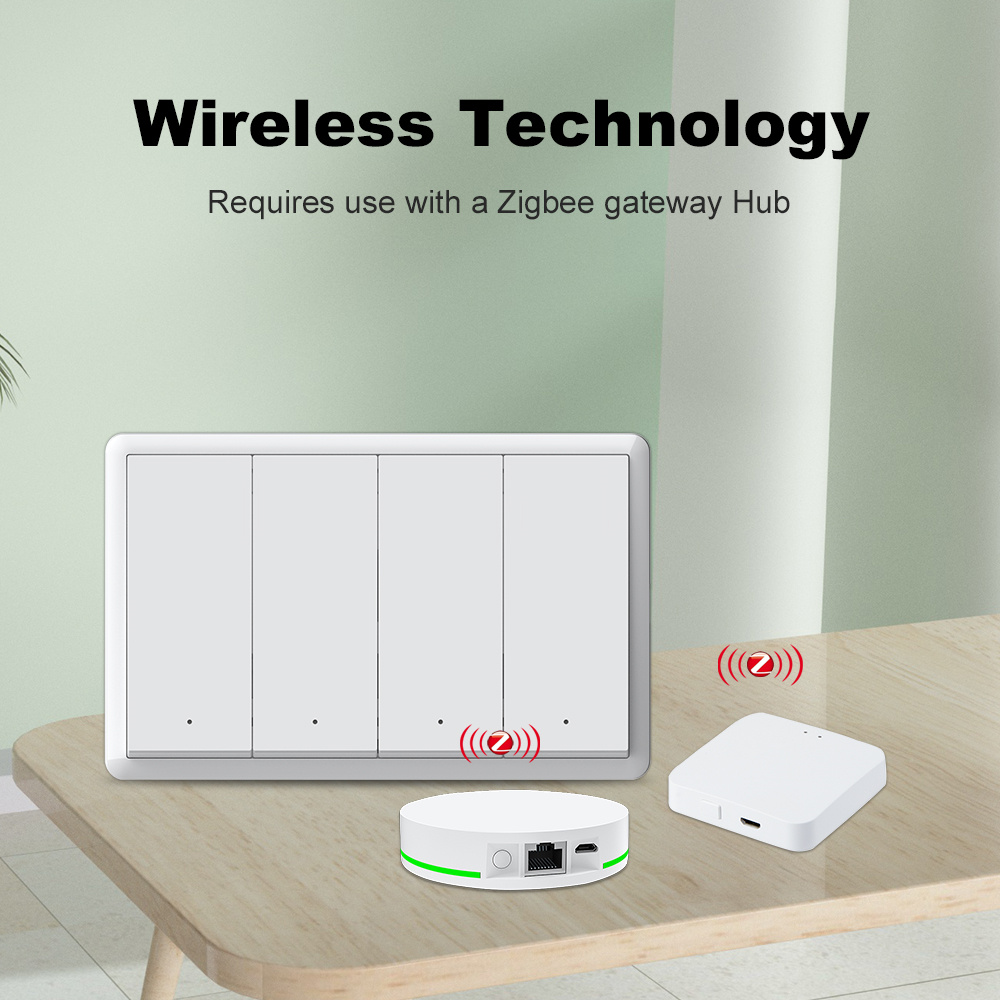 マンホットスマートzigbeeスイッチ、ニュートラル配線不要 - Smart Home Tuya のレビューと価格