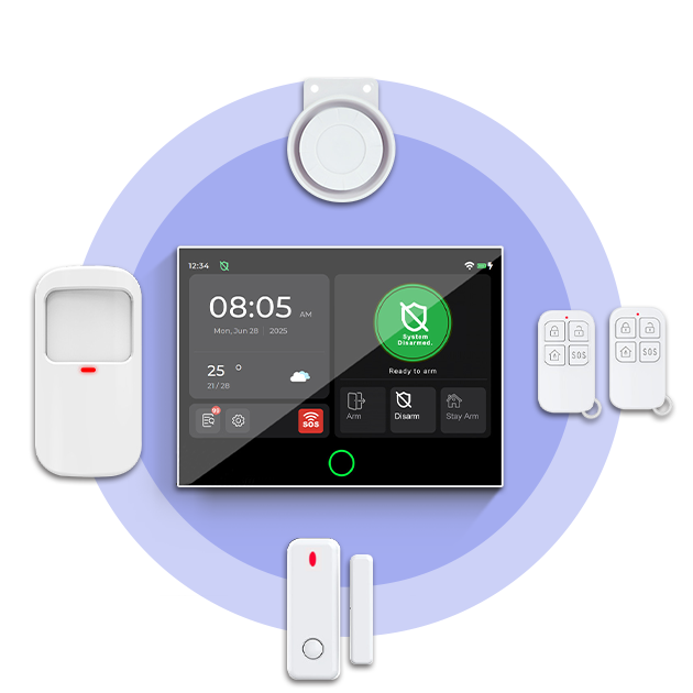 2026年新型 2025 スマートホームアラームシステムセッ - Smart Home Tuya のレビューと価格