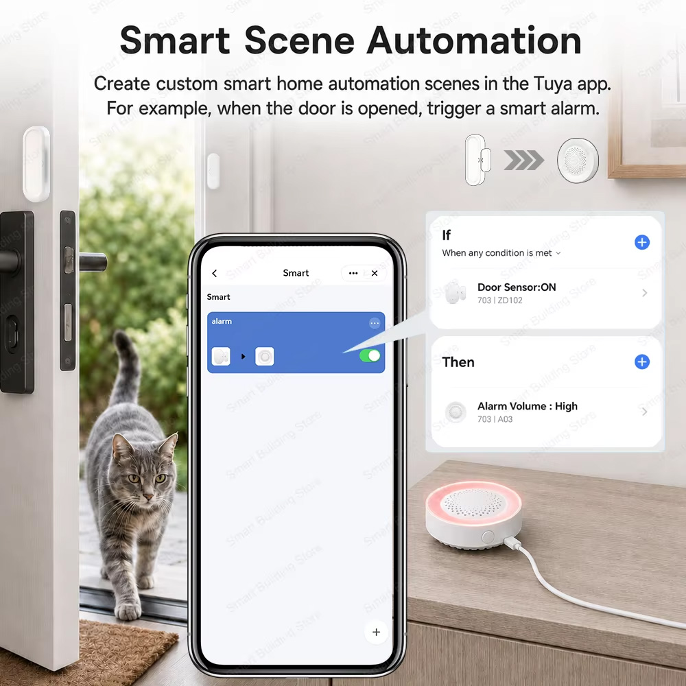 ドア・ウィンドウセンサー Zigbee 3.0 コンタクトセ - Smart Home Setup のレビューと価格