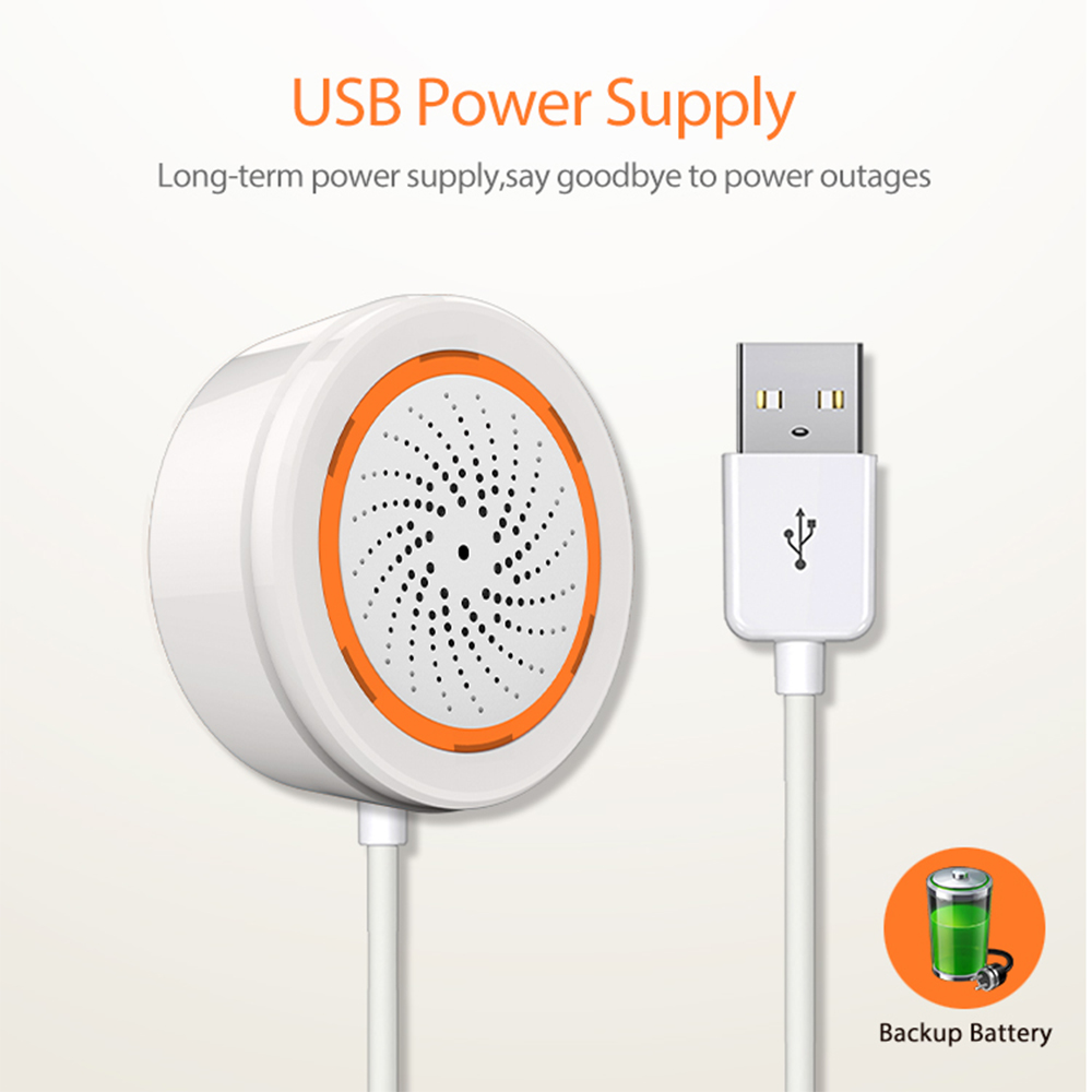 Coolcam Tuya Zigbee スマート サイレン  - Smart Home Living のレビューと価格