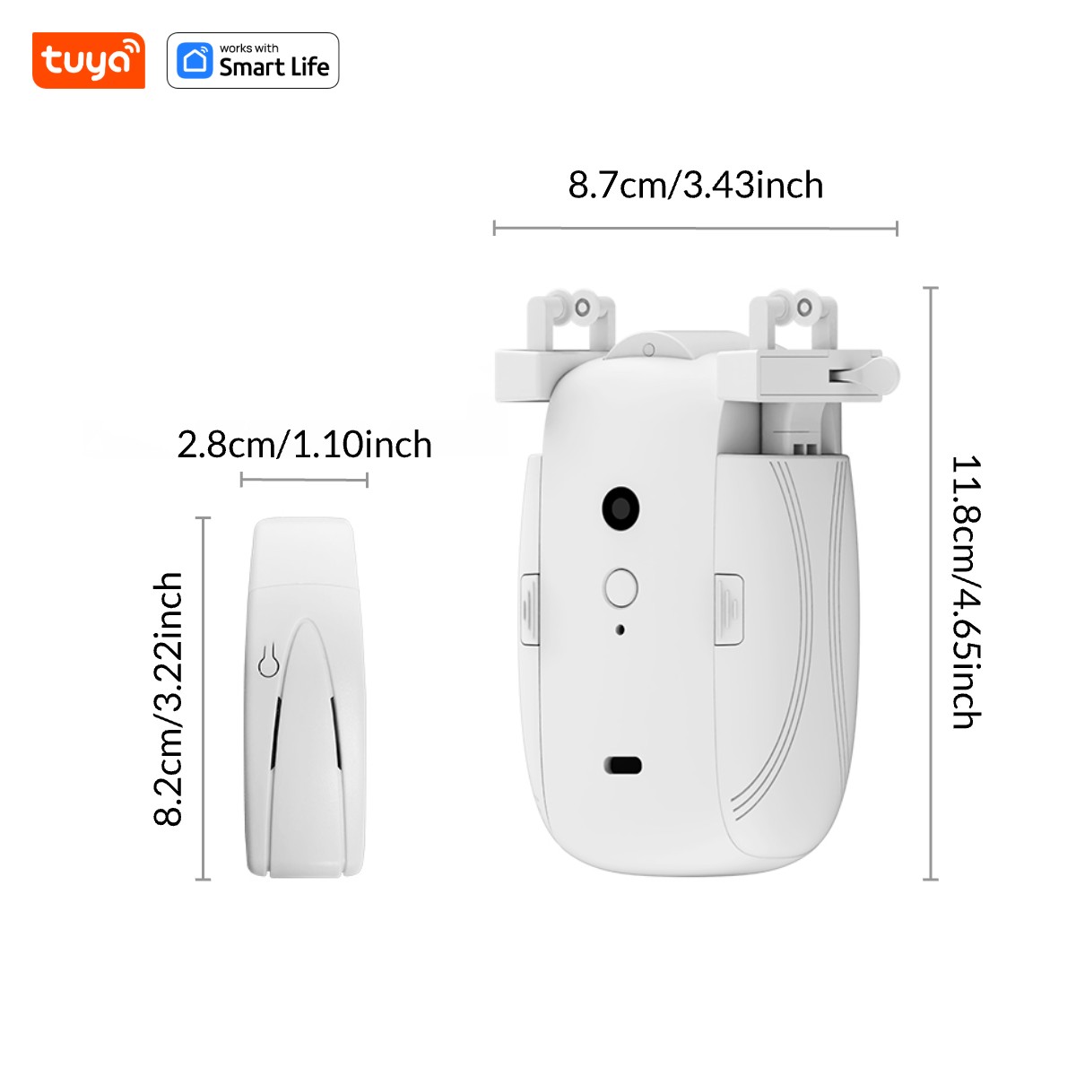 Tuya スマート WiFi カーテンロボット (ハブ付き  - Smart Home Setup のレビューと価格