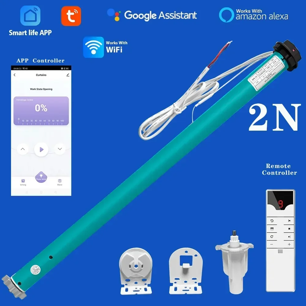 SZMYQ 25mm 2N Tuyaスマートカーテンローラー - Smart Home Tuya のレビューと価格
