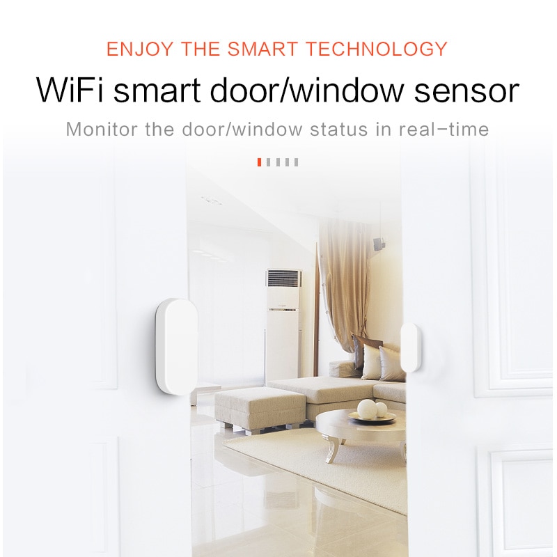 Tuya-スマートwifiドアセンサー,開閉検出器,制御通知 - Smart Home Setup のレビューと価格