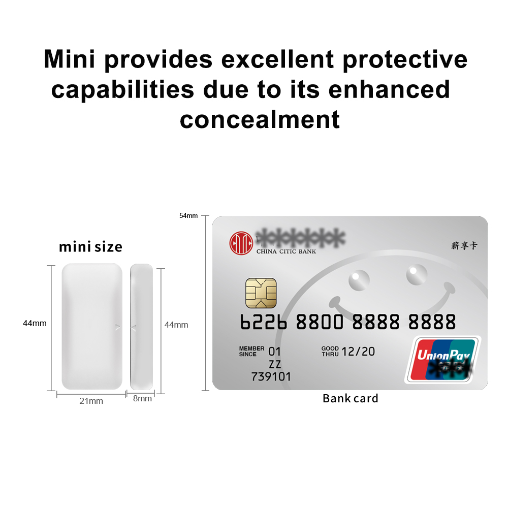 Tuya Zigbee ワイヤレスドア窓センサーミニスマート - Smart Home Setup のレビューと価格