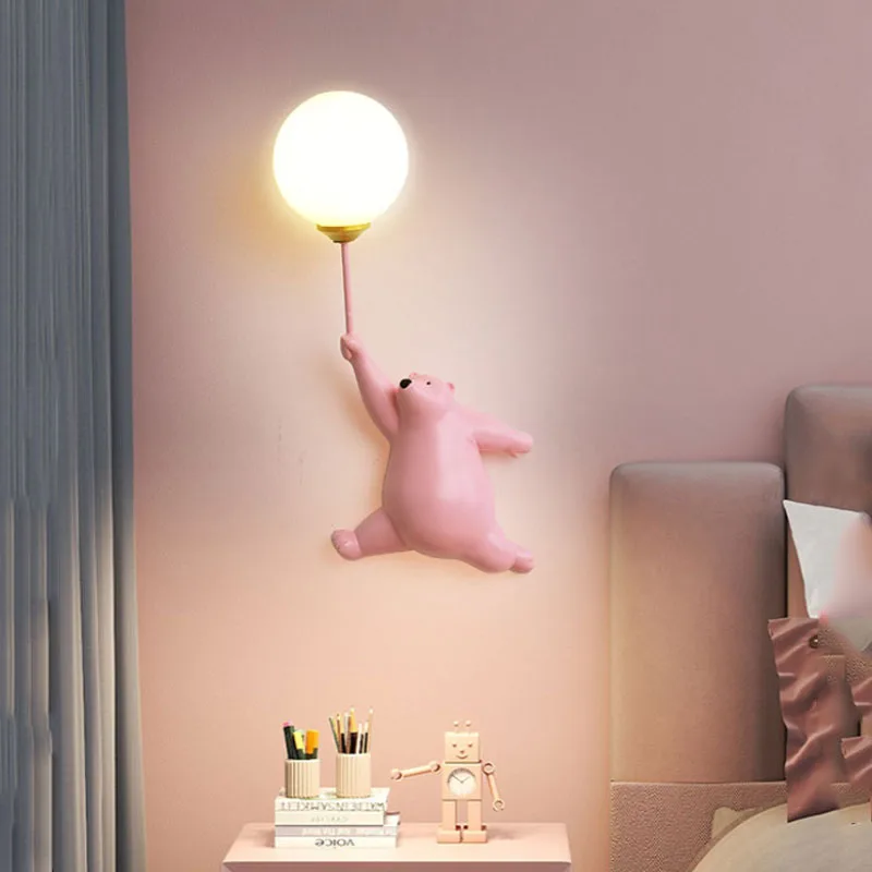 極クマのLEDウォールライト,クリエイティブなウォールライト - Smart Baby Night Light のレビューと価格