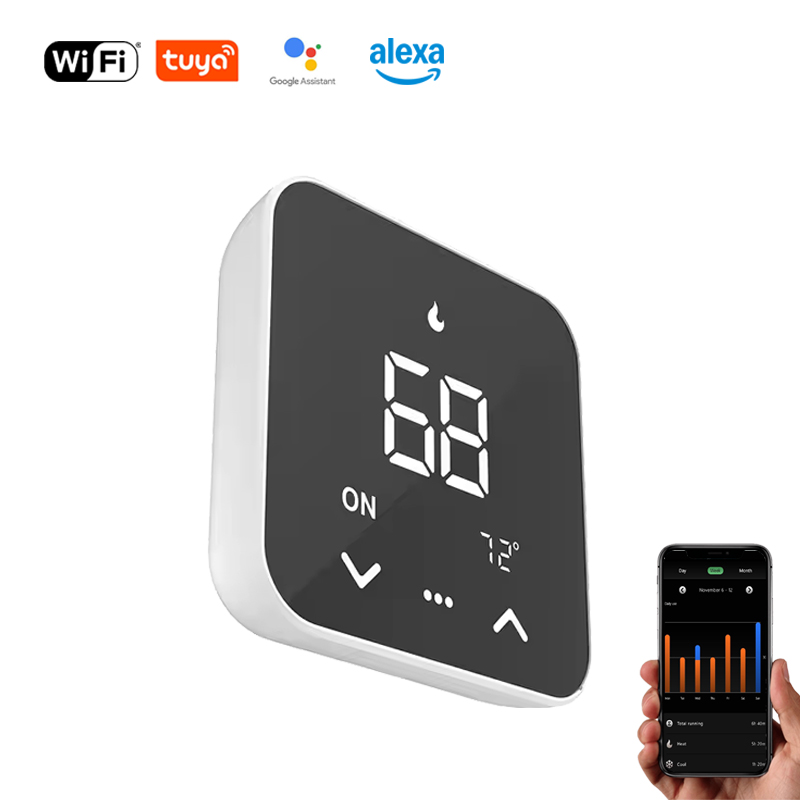 2026年新型Tuya WiFiスマートサーモスタット24V - Smart Home Tuya のレビューと価格