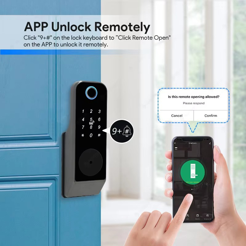 防水指紋ロック Tuya Wifi リモートコントロール B - Smart Home Keyestudio のレビューと価格
