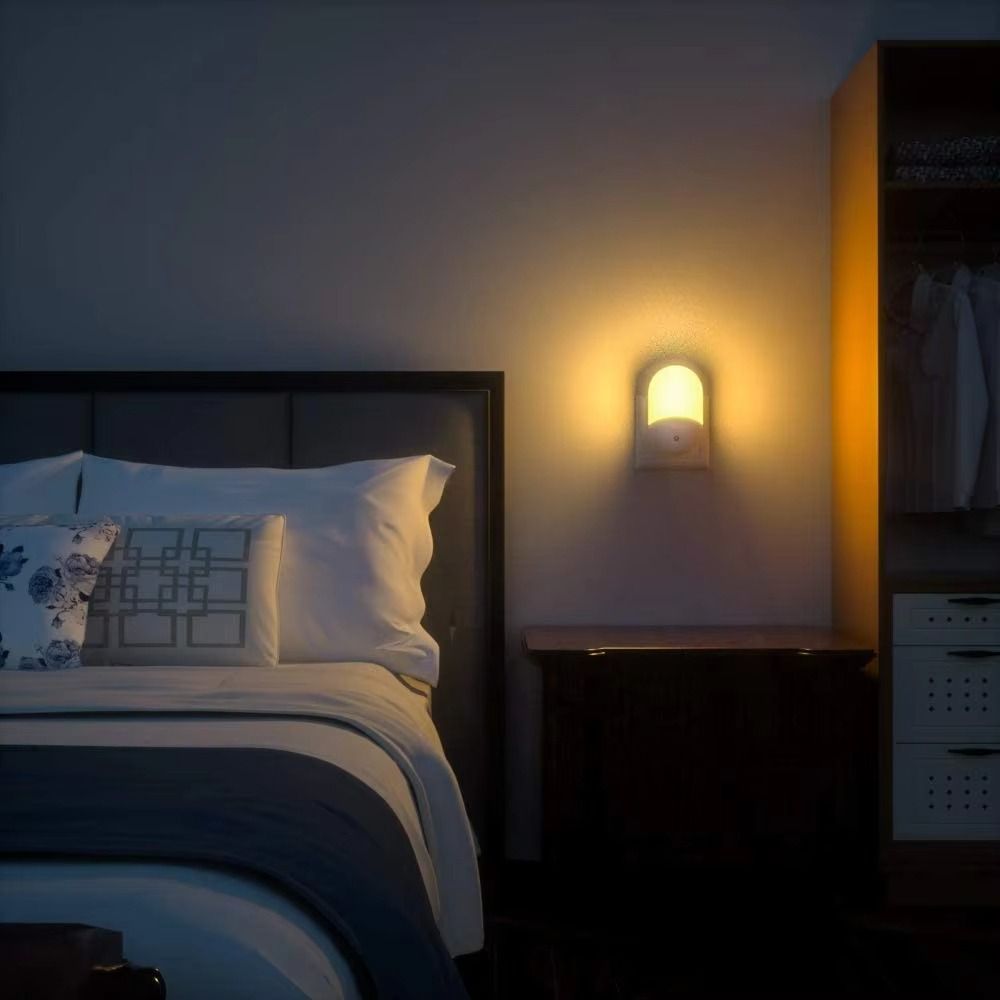 スマートセンサー付きLEDプラグインナイトライト ABS製  - Smart Baby Night Light のレビューと価格