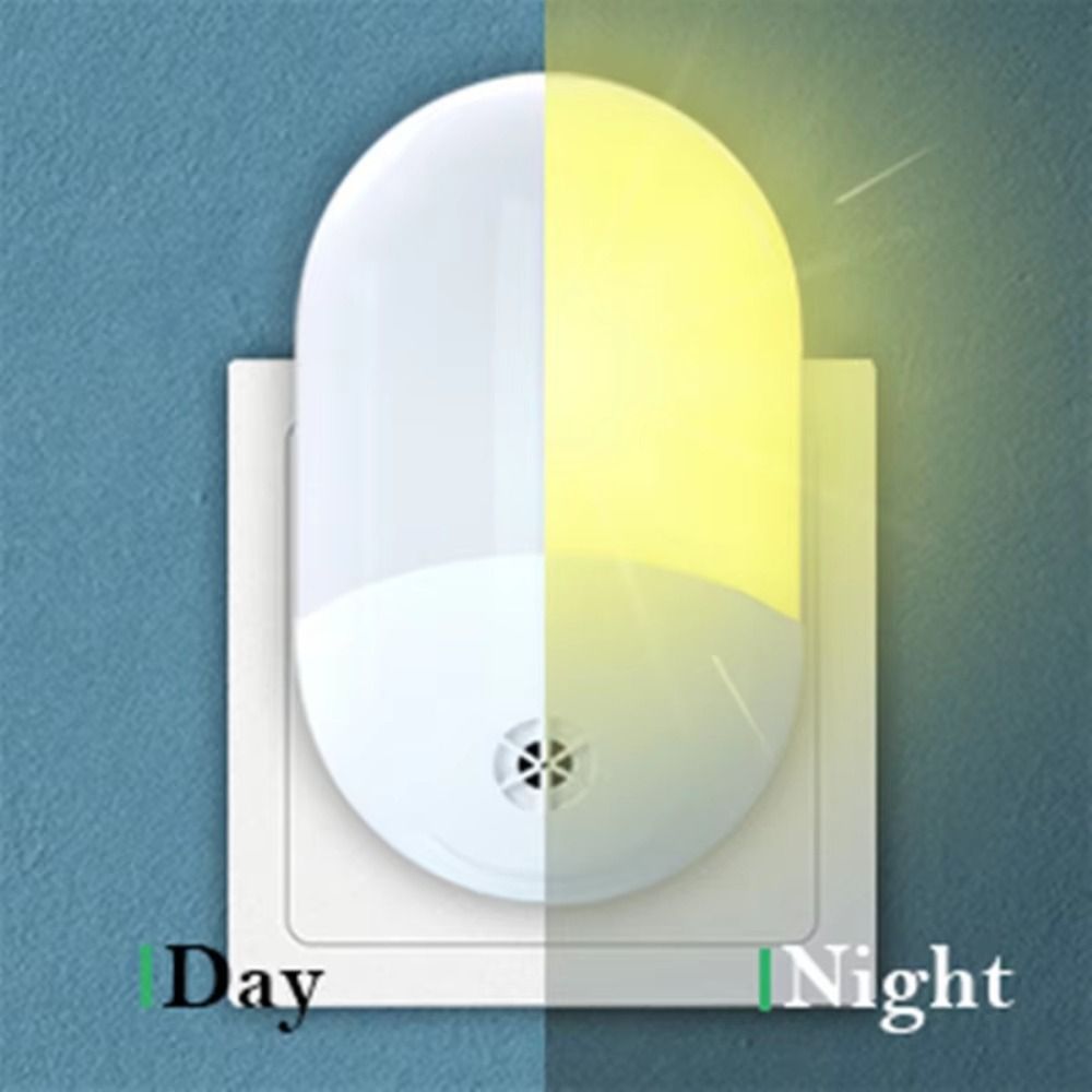 スマートセンサー付きLEDプラグインナイトライト ABS製  - Smart Baby Night Light のレビューと価格