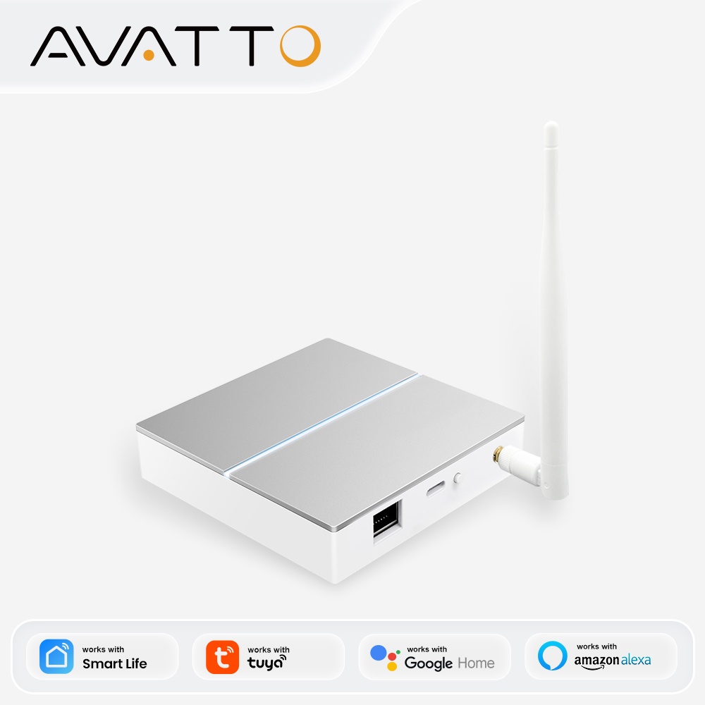 AVATTO Tuya Zigbee スマート有線ゲートウェ - Smart Home Living のレビューと価格