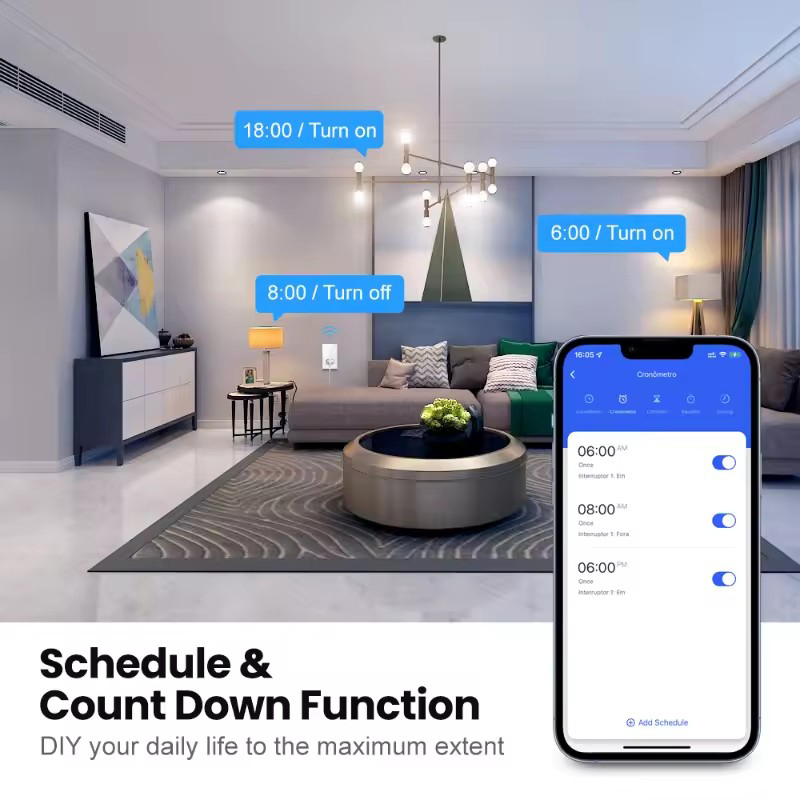 UNKAS Wifi スマートブラジルライトスイッチ壁ソケッ - Smart Home Tuya のレビューと価格
