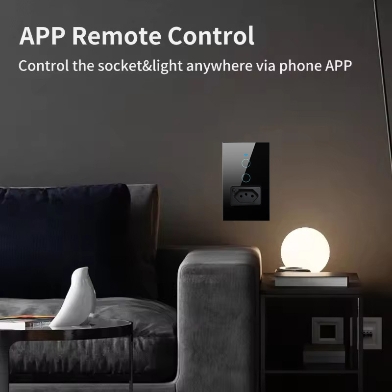 UNKAS Wifi スマートブラジルライトスイッチ壁ソケッ - Smart Home Tuya のレビューと価格