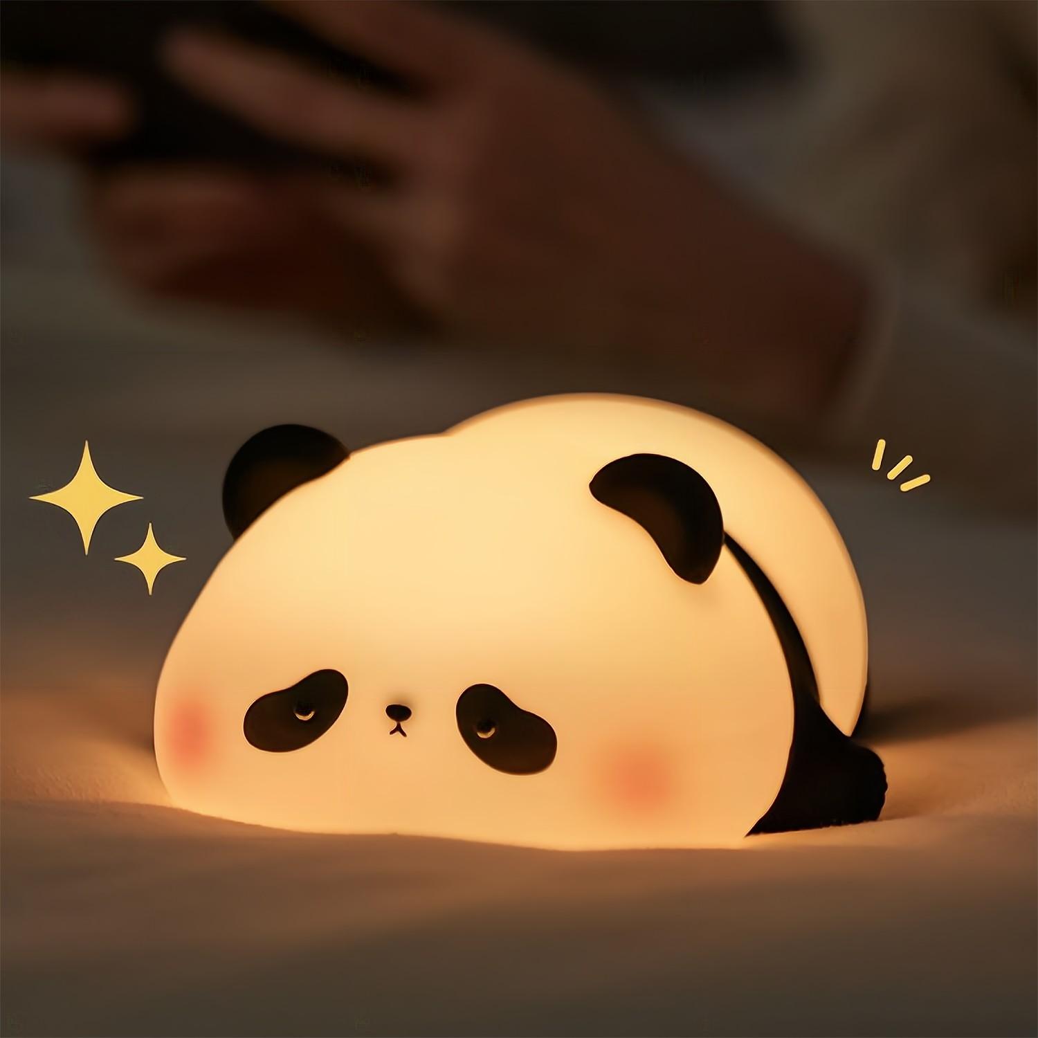 かわいい LED ナイトライトパンダ羊ウサギシリコーン常夜灯 - Smart Baby Night Light のレビューと価格