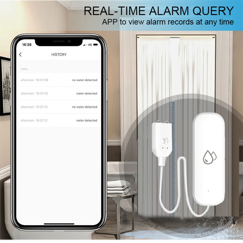 Tuya WiFi 水漏れ警報センサー スマートホーム 水漏 - Smart Home Ikea のレビューと価格