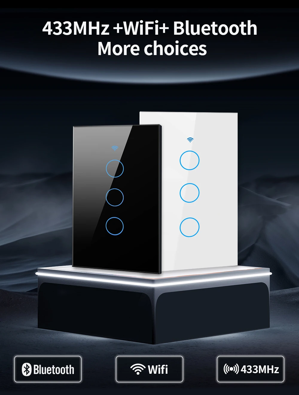 Tnce-WiFi, Zigbee,インテリジェントタッチウ - Smart Home Tuya のレビューと価格