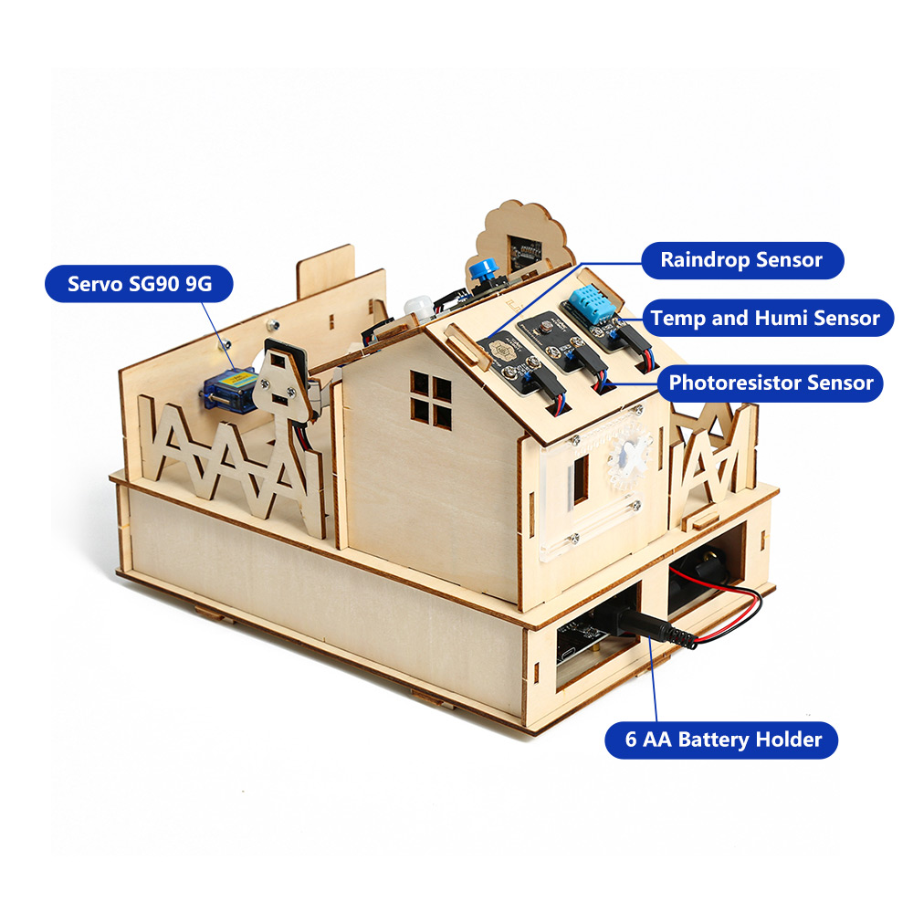 Arduino用スマートホームキット,ロボットスターター,自 - Smart Home Keyestudio のレビューと価格