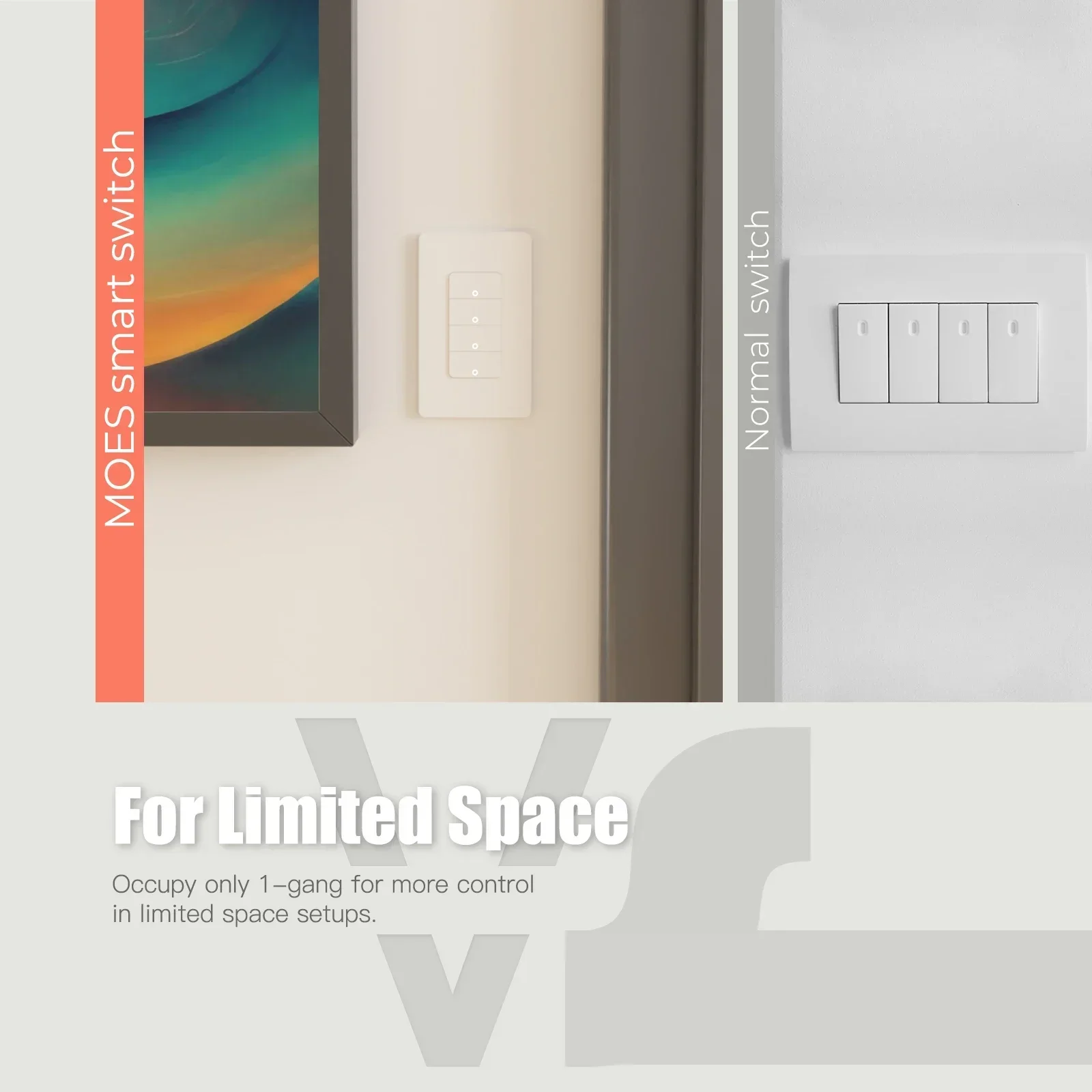 MOES Tuya ZigBee US スマートライトスイッ - Smart Home Ikea のレビューと価格