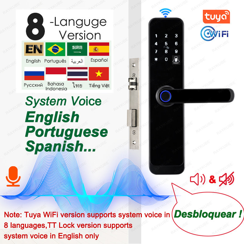 RAYKUBE K8 スマートドアロック TTlock Bl - Smart Home Keyestudio のレビューと価格