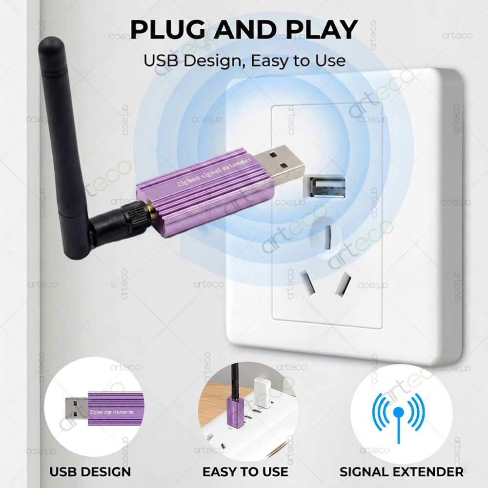 Zigbee 信号リピーター USB レンジエクステンダー  - Smart Home Setup のレビューと価格