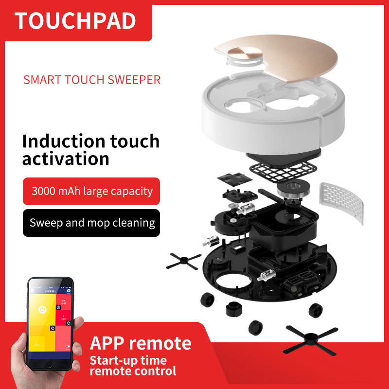 アプリケーション付きロボット掃除機,ワイヤレス掃除機,インテ - Smart Home Floor Plan のレビューと価格